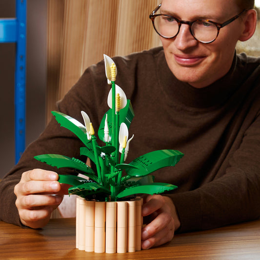 LEGO® Botanicals Lepelplant Bloemendecoratie - Bouwset voor Volwassenen - Cadeautip 11504