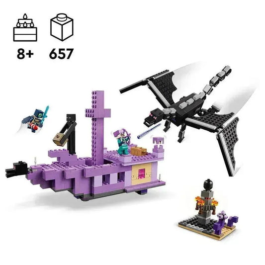 LEGO De Enderdraak en het Eindschip 21264 Minecraft (Pre-Order: verwacht juni) LEGO DUPLO @ 2TTOYS LEGO €. 67.99