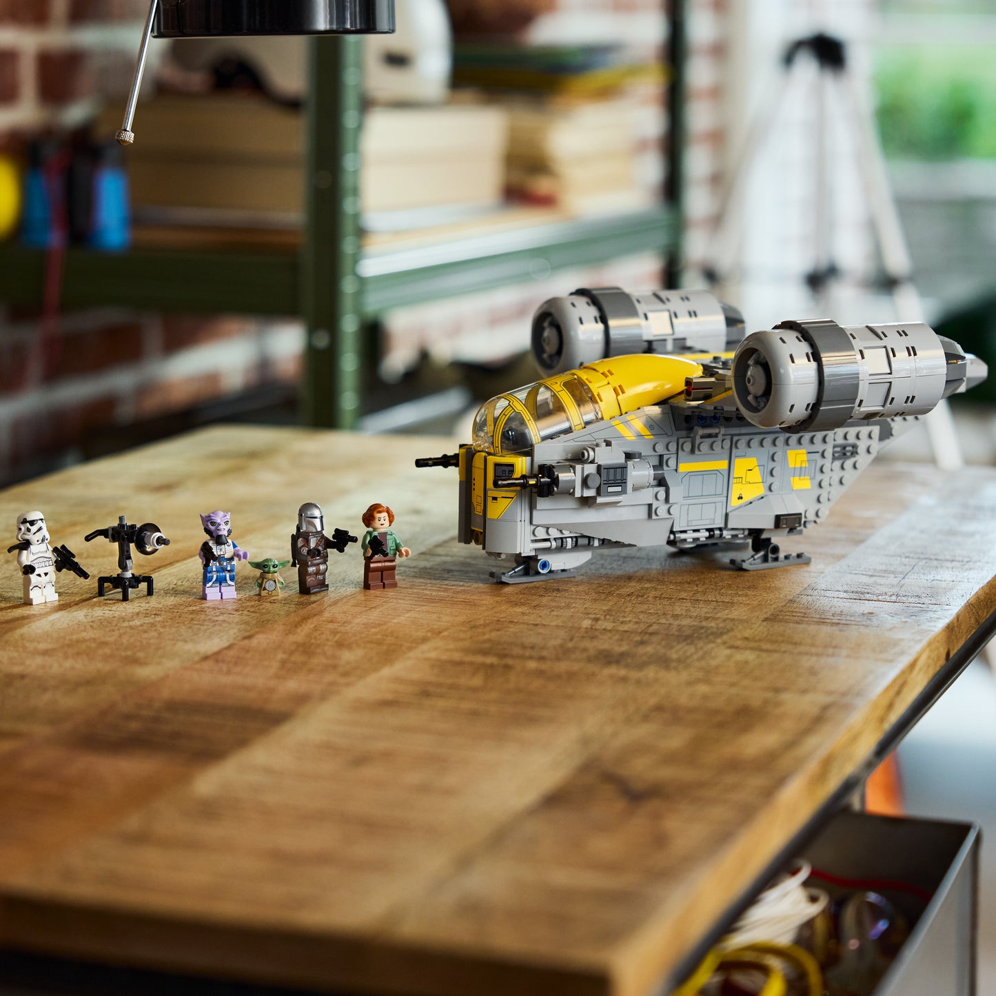 LEGO Star Wars De Razor Crest Voertuig Bouwpakket voor Kinderen 75447