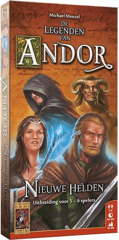 De Legenden van Andor: Nieuwe Helden - Uitbreiding