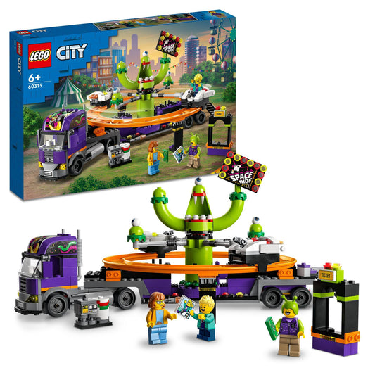 LEGO Ruimtereis Pretwagen Kermisattractie 60313 City | 2TTOYS ✓ Official shop<br>