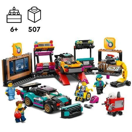LEGO Custom Car Garage 60389 City LEGO CITY @ 2TTOYS | Official LEGO shopšš„° LEGO ā¬. 42.48