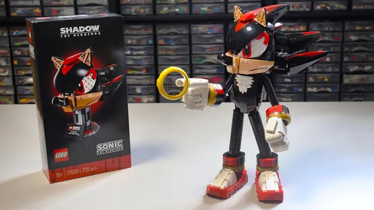 Bouw een complete Shadow The Hedgehog figuur