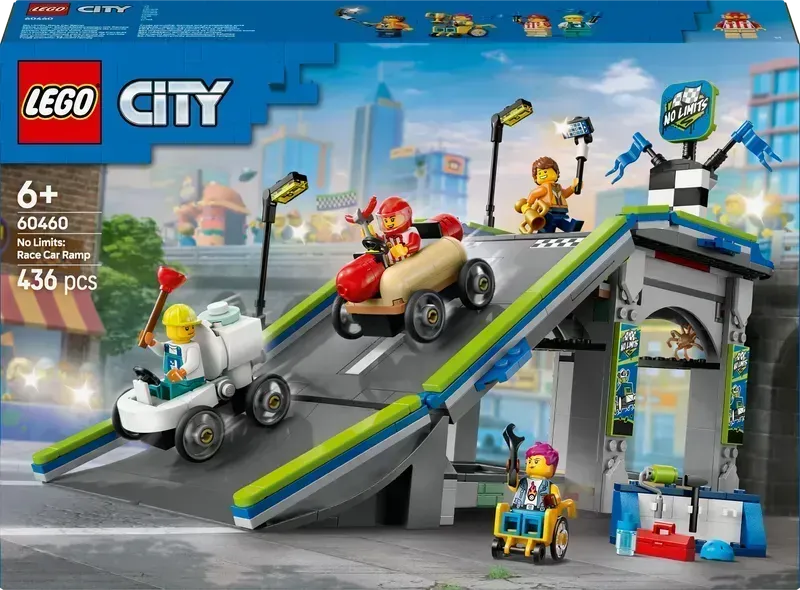 LEGO Speed ​​Ramp for Race Cars 60460 City (Pre-Order: January 2025)