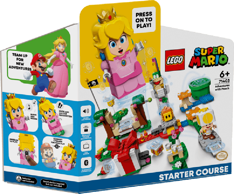 LEGO Avonturen met Peach startset 71403 Super Mario LEGO SUPERMARIO @ 2TTOYS LEGO €. 49.99