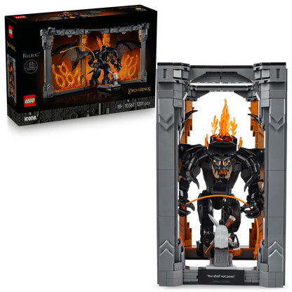LEGO  Boekensteun: The Lord of the Rings – Balrog™ 10367 Lord of the Rings