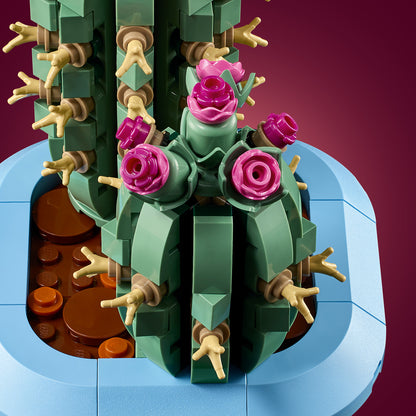 LEGO® Botanicals Bloeiende Cactus - Plantendecoratie - Bouwset voor Kinderen Vanaf 9 Jaar - 11509