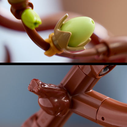 LEGO Botanicals Magnoliatakken – Bouwpakket voor Volwassenen met Nepbloemen – 5 Magnolia’s  Kunstbloemen – Slaapkamer- of Woonkamerdecoratie – DIY Cadeau voor Vrouwen – 11510
