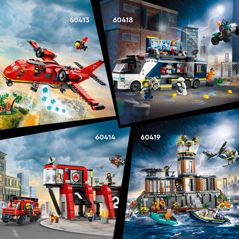 LEGO Politiewagen met laboratorium 60418 City LEGO CITY @ 2TTOYS LEGO €. 46.49