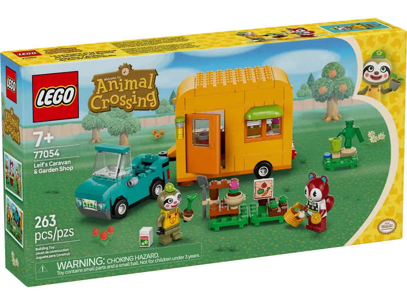 LEGO Leifs caravan en tuinwinkel 77054 Animal Crossing (Levering: januari 2025)