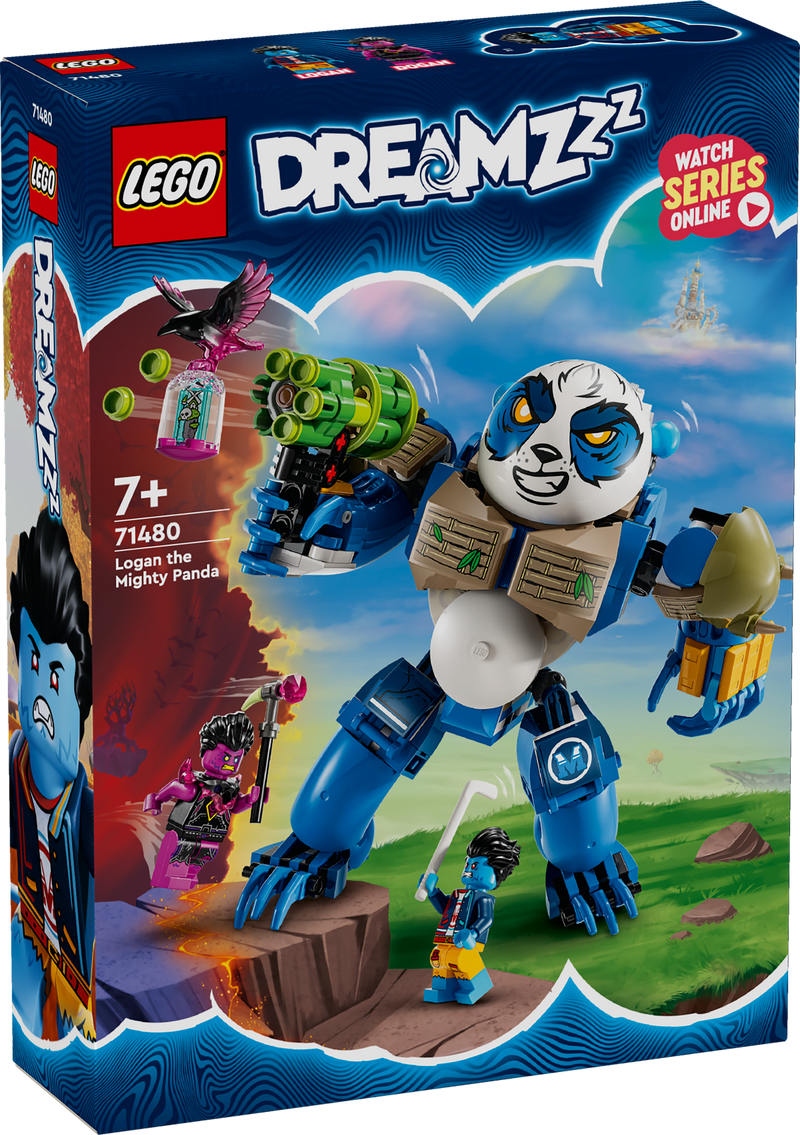 LEGO Logan de machtige panda 71480 Dreamzzz