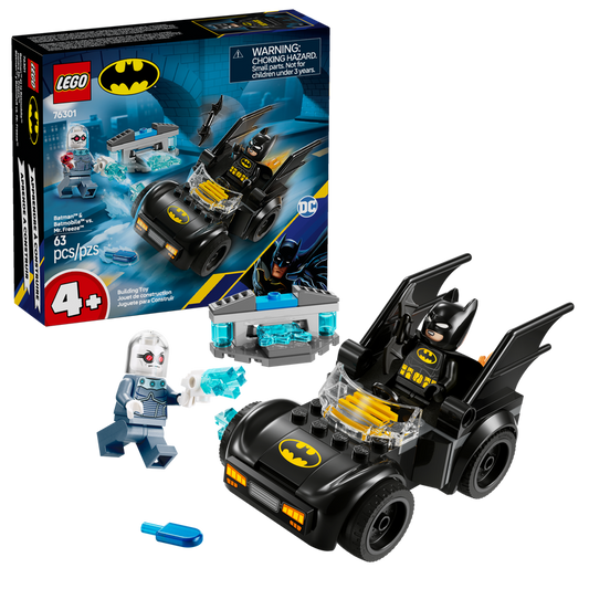 LEGO Batman &amp; Batmobile Vs Mr. Freeze 76301 Batman (Delivery: January 2025)