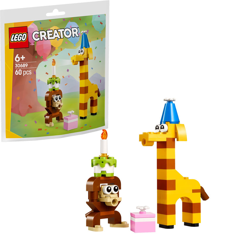 LEGO Verjaardagsfeest Dieren 30689 Creator (Pre-Order: 1 januari)