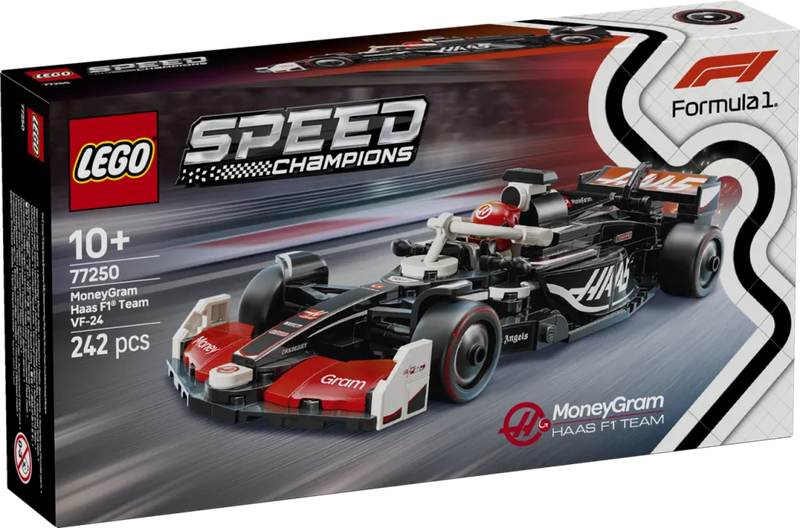 LEGO Haas F1 racewagen 77250 Speedchampions (Levering: 1 maart 2025)