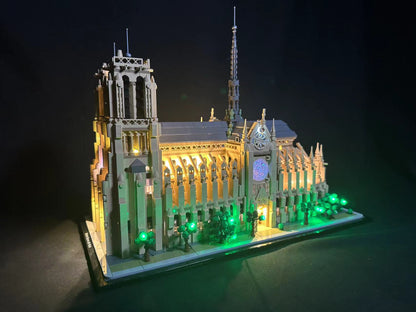 LEGO Notre-Dame Kathedraal 21061 Architecture verlichtingset