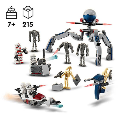 LEGO Clone Trooper™ & Battle Droid™ Battle Pack 75372 StarWars LEGO Star Wars TM @ 2TTOYS LEGO €. 25.49