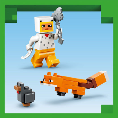LEGO Minecraft Kippenboerderij Dieren Speelgoed voor Kinderen 21585