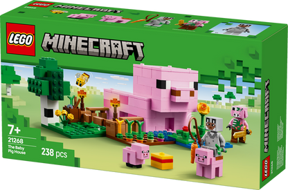 LEGO The Baby Pig House 21268 Minecraft (Pre-Order: January 2025)