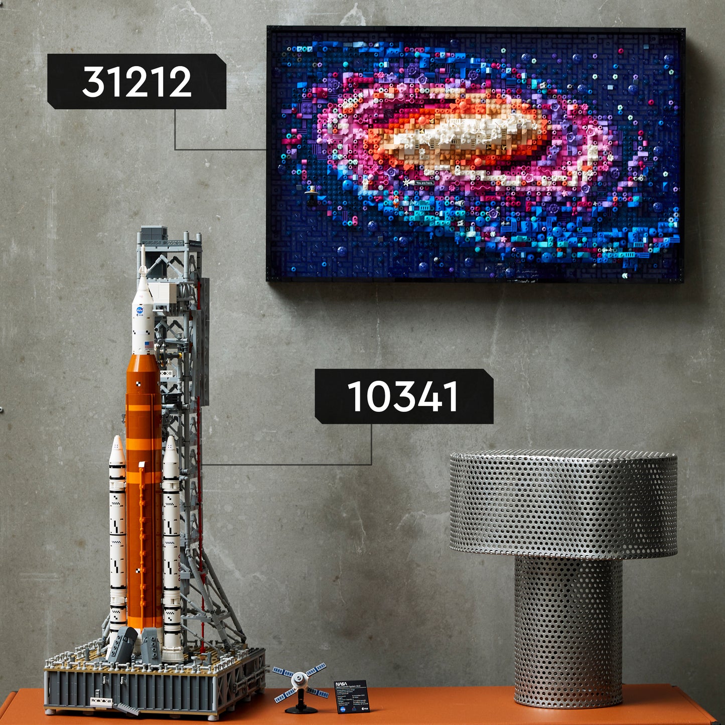 LEGO NASA Artemis ruimtelanceersysteem raket met platform 10341 Icons