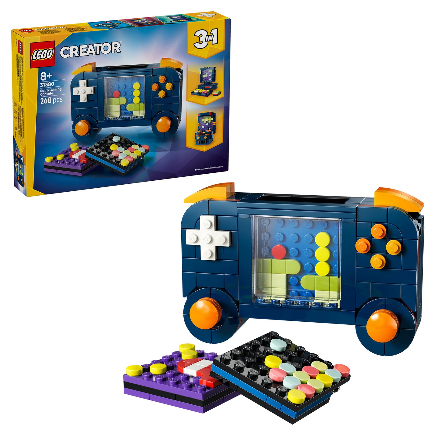LEGO® Creator 3in1 Retro Spelcomputer Speelgoedmodel - Bouw Om tot Desktop of Speelautomaat - 31380