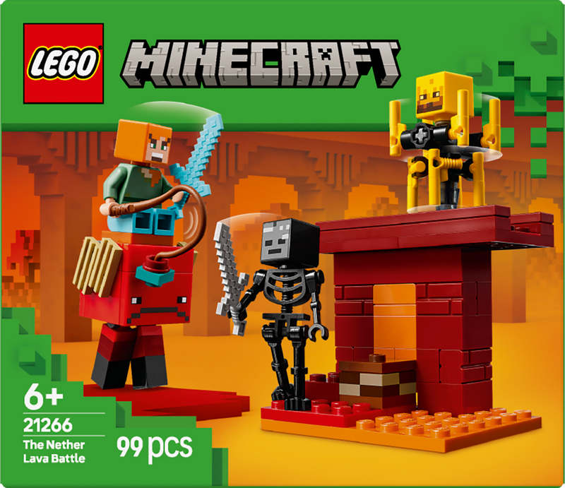 LEGO The Nether Lava Battle 21266 Ninjago (Pre-Order: January 2025)