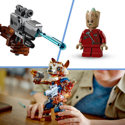 LEGO Rocket en Baby Groot 76282 Superheroes LEGO SUPERHEROES @ 2TTOYS LEGO €. 50.49