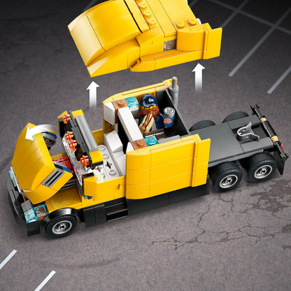 LEGO Gele LEGO vrachtwagen 60440 City