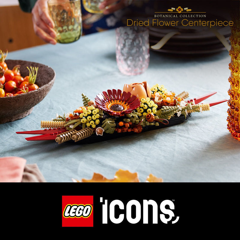 LEGO dried flower table piece 10314 Icons