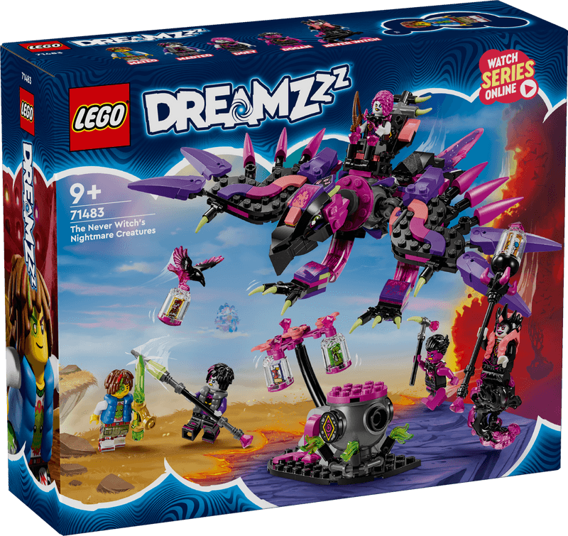 LEGO De nachtmerriewezens van de Neder Heks 71483 Dreamzzz