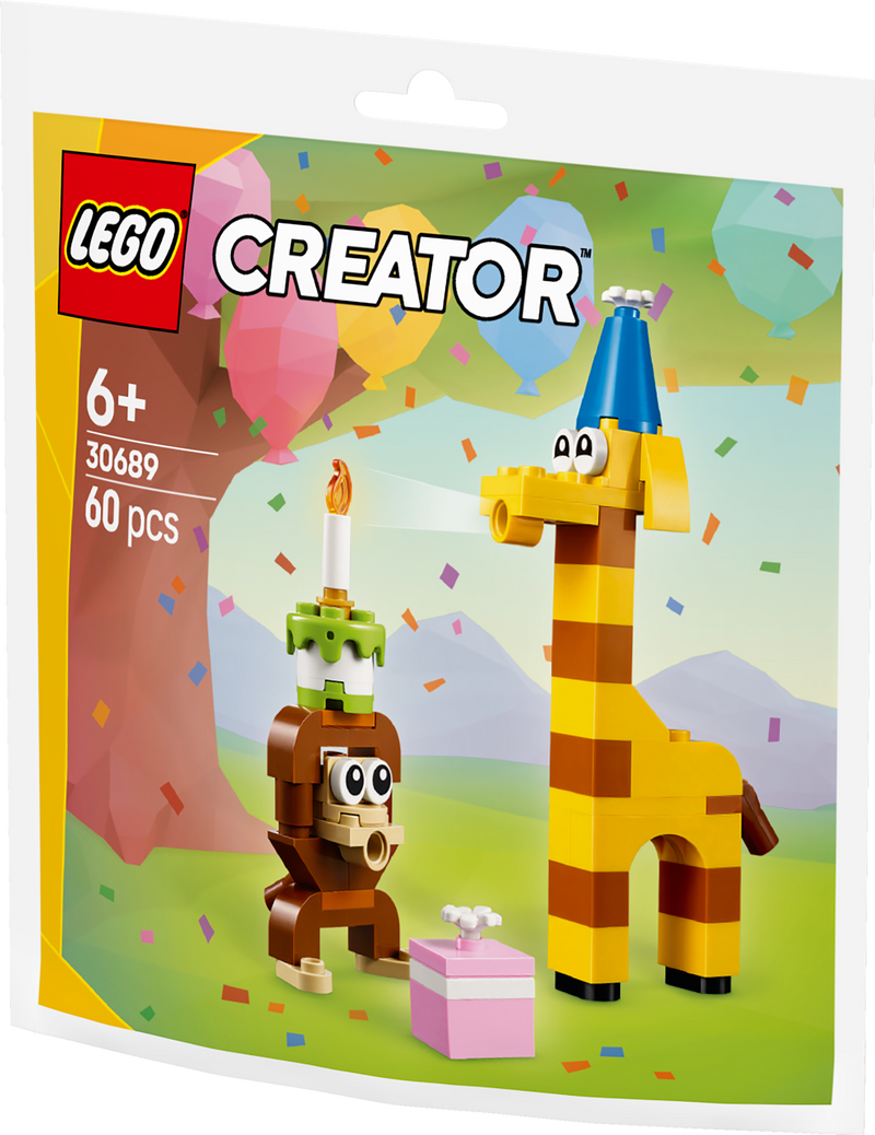 LEGO Verjaardagsfeest Dieren 30689 Creator (Pre-Order: 1 januari)