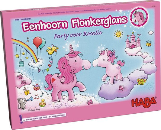 Eenhoorn Flonkerglans: Party voor Rosalie