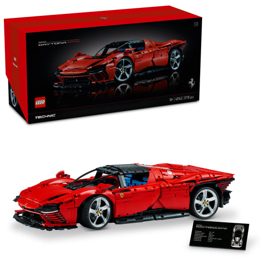 LEGO 42143 Ferrari Daytona SP3 (€. 20,00 per week + €. 50,00 borg)