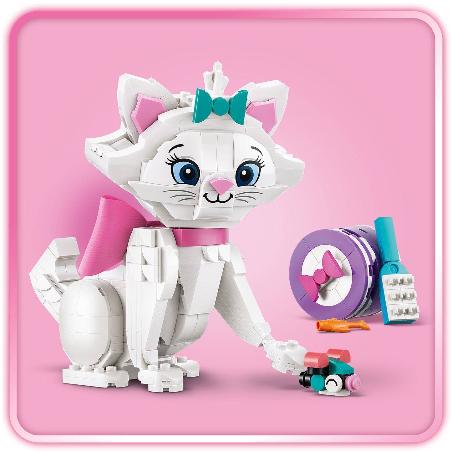 LEGO Disney De Aristokatten: Schattige Marie Bouwbaar Kat Speelgoed voor Kinderen 43286