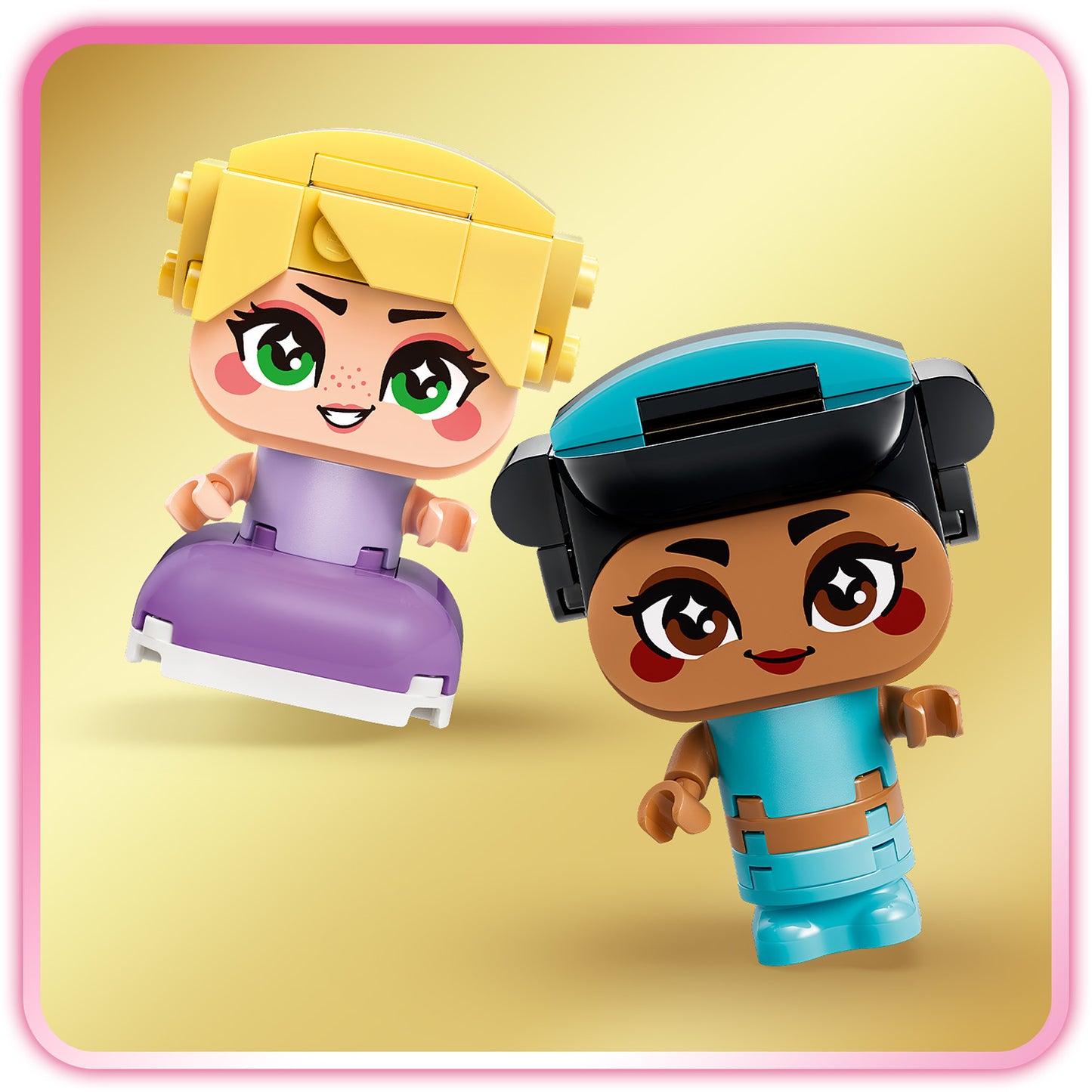 LEGO® ǀ Disney Princess Mini Jasmine en Rapunzel - Disney Bouwset voor Fantasierijk Spelen - 43303