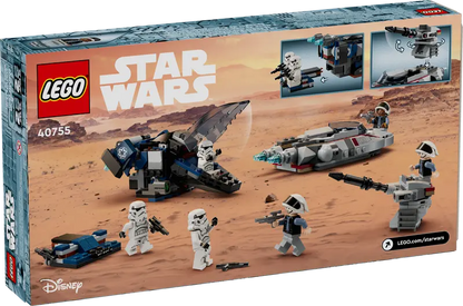 LEGO Imperial Dropship vs. Rebel Scout Speeder 40755 StarWars