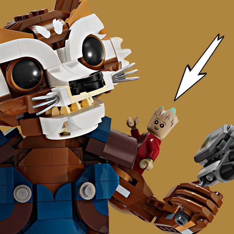 LEGO Rocket en Baby Groot 76282 Superheroes LEGO SUPERHEROES @ 2TTOYS LEGO €. 50.49