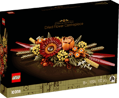 LEGO gedroogde bloemen tafelstuk 10314 Icons LEGO ICONS @ 2TTOYS LEGO €. 42.49