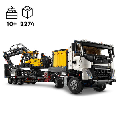 LEGO Volvo FMX Truck &amp; EC230 Electric Excavator 42175 Technic