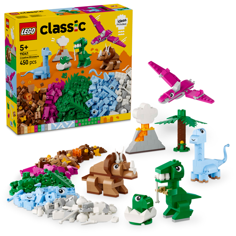 LEGO Creatieve Dinosaurus 11041 (Pre-Order: januari 2025) @ 2TTOYS | Official LEGO shop😊🥰 LEGO €. 29.99