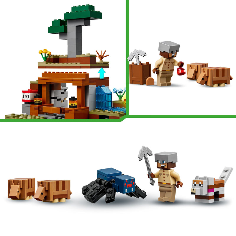 LEGO Armadillo Mine Expedition 21269 Minecraft (Pre-Order: January 2025)