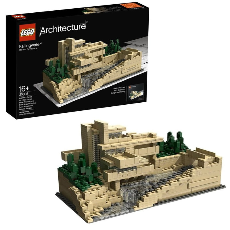 LEGO Fallingwater 21005 Architecture (USED) LEGO ARCHITECTURE @ 2TTOYS | Official LEGO shop😊🥰 LEGO €. 199.99