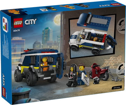 LEGO® City Politie Gevangenentransport - Politiespeelgoed voor Jongens en Meisjes Vanaf 6 Jaar - 60479