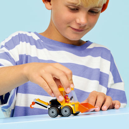 LEGO City Voertuigen – Bouwlader Graafmachine Speelgoed voor Jongens en Meisjes 60483