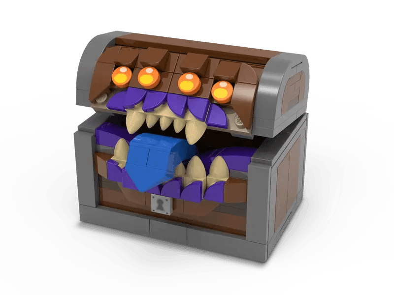 LEGO Dungeons & Dragons Mimic-dobbelsteendoos 5008325 Ideas LEGO @ 2TTOYS DUNGEONS AND DRAGONS €. 19.99