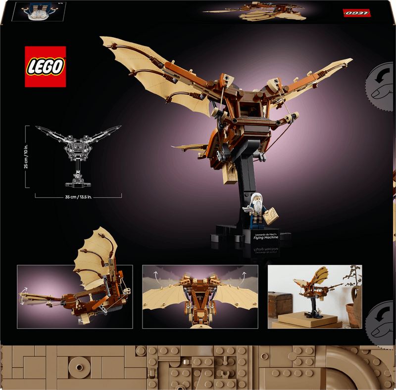 LEGO Leonardo da Vinci's Flying Machine 10363 Icons (Delivery: January 1, 2025)