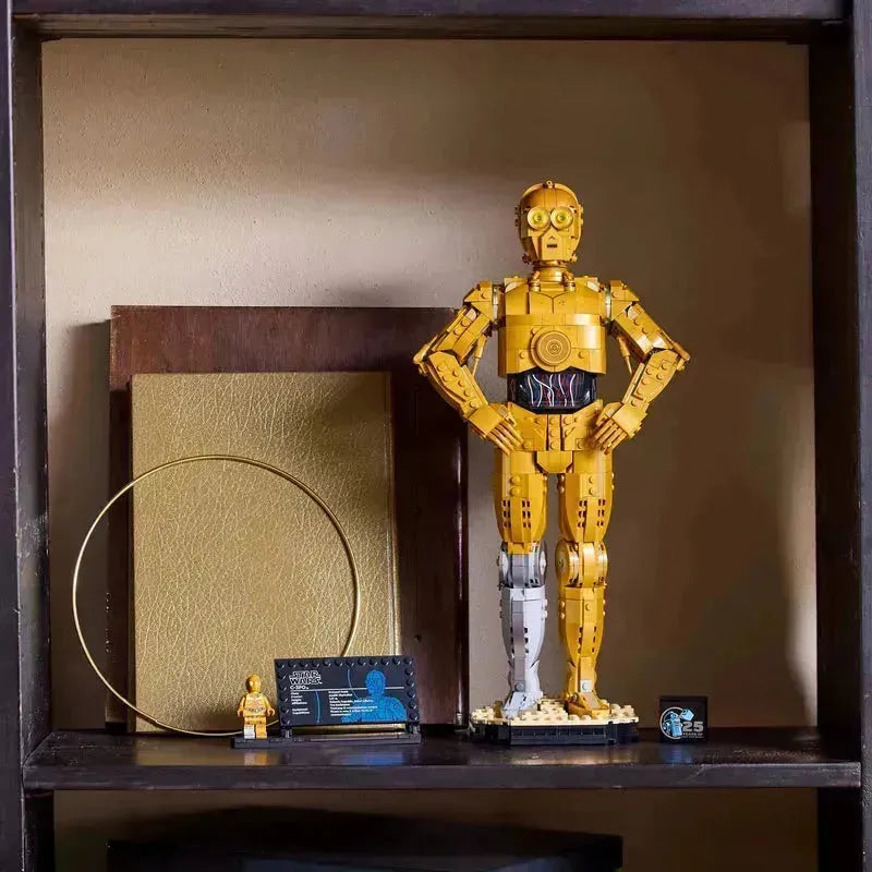 LEGO C-3PO; Golden robot 75398 StarWars
