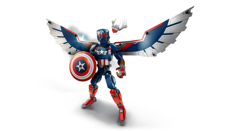 LEGO Nieuwe Captain America bouwfiguur 76296 Superheroes  (Pre-Order: december)