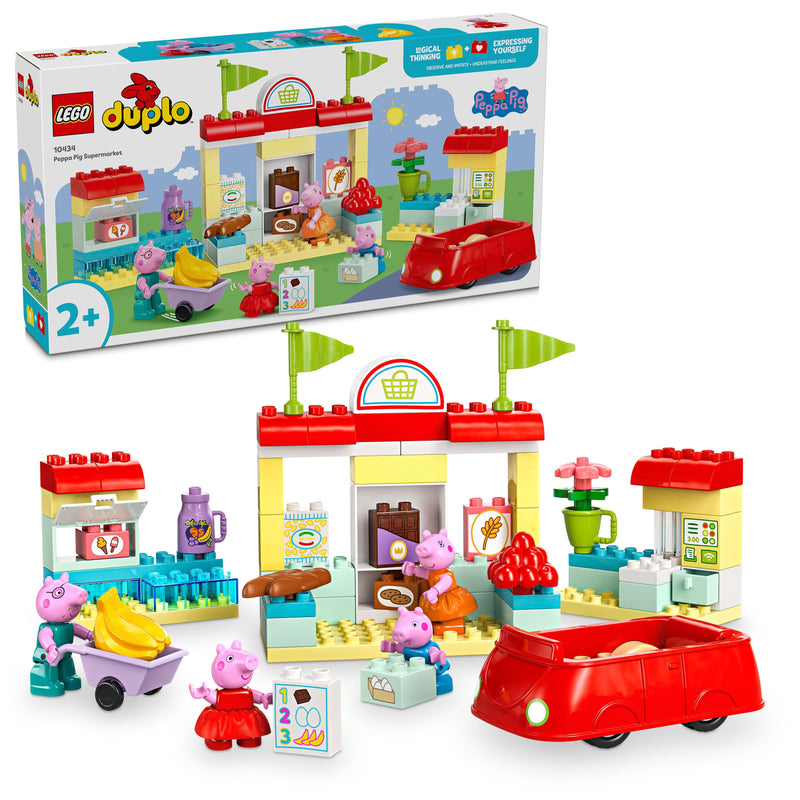 LEGO Peppa Big supermarkt 10434 DUPLO (Pre-Order: verwacht juni) PEPPA PIG @ 2TTOYS LEGO €. 59.49