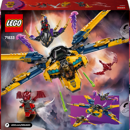 LEGO Ras &amp; Arin's Super Storm Plane 71833 Ninjago (Pre-Order: January)