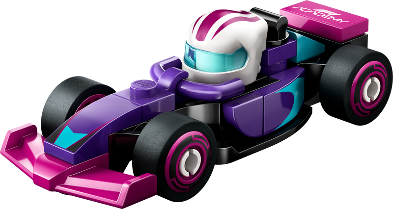LEGO Formel 1 Fahrer mit ihrem Auto 71049 Minifiguren (Set 12 Teile)